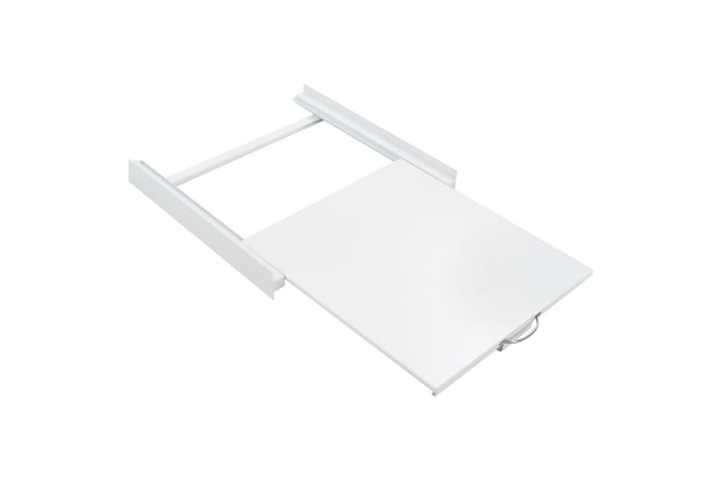 Stablesett for vaskemaskin med utrekkbar hylle. - Husholdning - Hvitevarer - Vaskemaskin - Tilbehør vaskemaskin