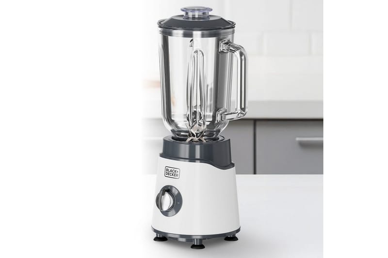 Blender Black+Decker 750W Hvit - Hvit - Husholdning - Kjøkkenmaskiner - Blande & hakke