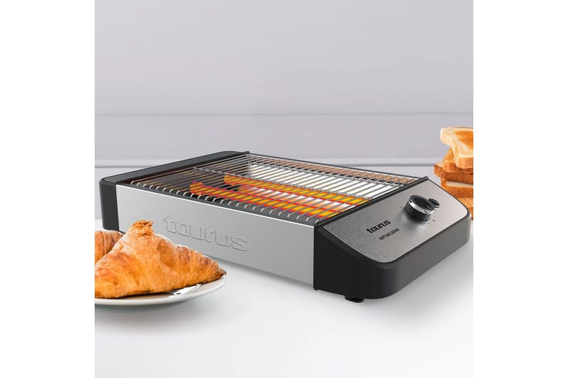 Brødrister Taurus Neptuno Legend - Sølv - Husholdning - Kjøkkenmaskiner - Varme & koke