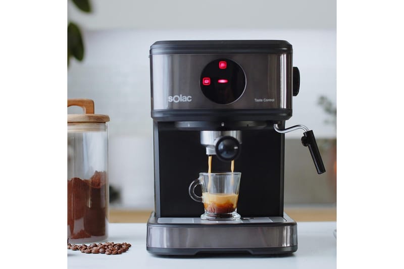 Espressomaskin Solac Taste Control 850W - Svart - Husholdning - Kjøkkenmaskiner - Kaffemaskin & kaffetilbehør