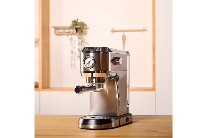 Espressomaskin Solac Taste Slim Pro - Sølv - Husholdning - Kjøkkenmaskiner - Kaffemaskin & kaffetilbehør - Espressomaskin