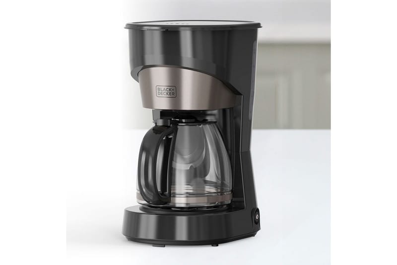 Kaffetrakter Black+Decker 12 Kopper - Sølv - Husholdning - Kjøkkenmaskiner - Kaffemaskin & kaffetilbehør - Kaffetrakter