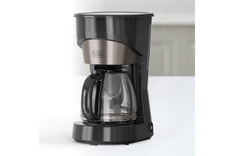 Kaffetrakter Black+Decker 12 Kopper - Sølv - Husholdning - Kjøkkenmaskiner - Kaffemaskin & kaffetilbehør