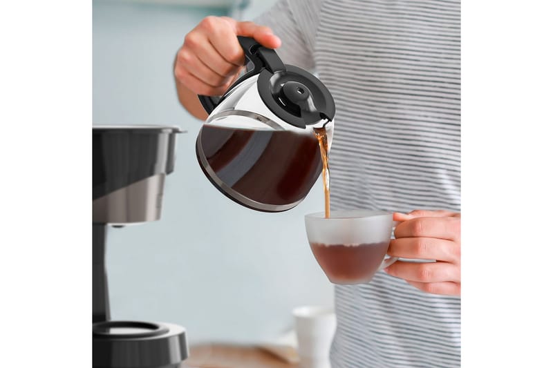Kaffetrakter Black+Decker 12 Kopper - Sølv - Husholdning - Kjøkkenmaskiner - Kaffemaskin & kaffetilbehør