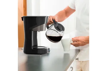 Kaffetrakter Black+Decker LCD 12 Kopper - Sølv - Husholdning - Kjøkkenmaskiner - Kaffemaskin & kaffetilbehør - Kaffetrakter