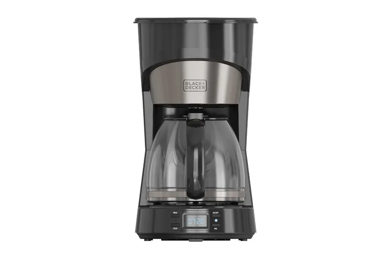 Kaffetrakter Black+Decker LCD 12 Kopper, Sølv