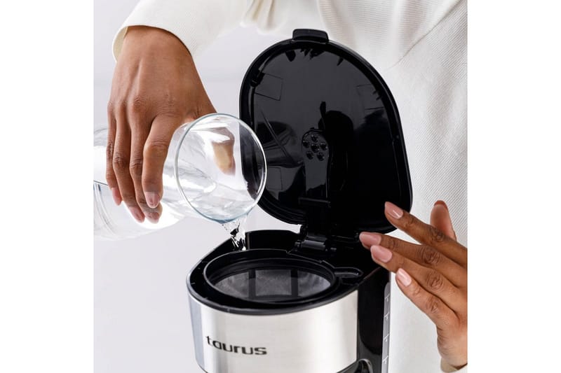 Kaffetrakter Taurus Verona 6 Kopper Inox - Svart||Sølv - Husholdning - Kjøkkenmaskiner - Kaffemaskin & kaffetilbehør - Kaffetrakter