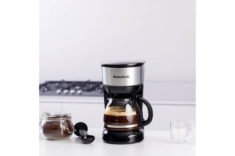 Kaffetrakter Taurus Verona 6 Kopper Inox - Svart||Sølv - Husholdning - Kjøkkenmaskiner - Kaffemaskin & kaffetilbehør - Kaffetrakter