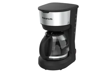 Kaffetrakter Taurus Verona 6 Kopper Inox - Svart||Sølv - Husholdning - Kjøkkenmaskiner - Kaffemaskin & kaffetilbehør - Kaffetrakter