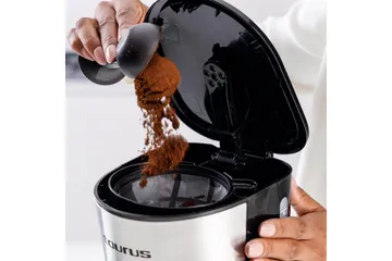 Kaffetrakter Taurus Verona 6 Kopper Inox - Svart||Sølv - Husholdning - Kjøkkenmaskiner - Kaffemaskin & kaffetilbehør - Kaffetrakter