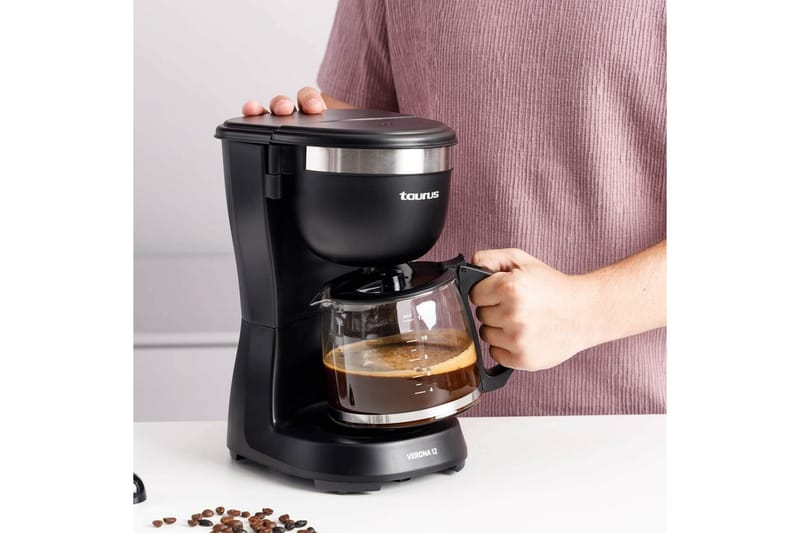 Kaffetrakter Taurus Verona Svart 12 kopper - 12 kopper - Husholdning - Kjøkkenmaskiner - Kaffemaskin & kaffetilbehør