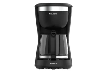 Kaffetrakter Taurus Verona Svart - Svart - Husholdning - Kjøkkenmaskiner - Kaffemaskin & kaffetilbehør - Kaffetrakter
