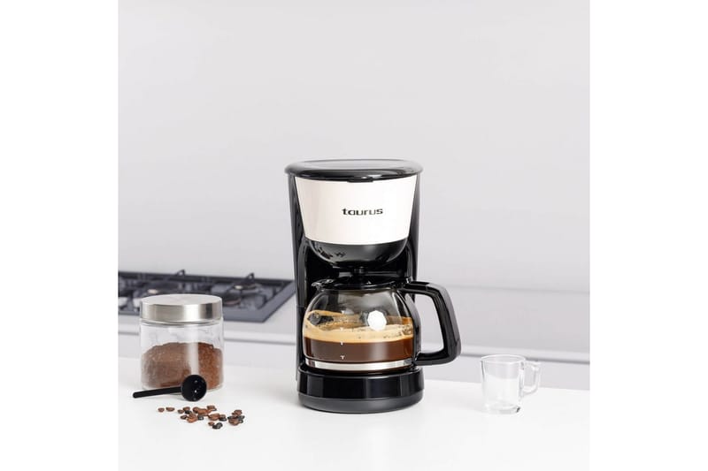 Kaffetrakter Taurus Verona Vintage 12 Kopper Krem - Krem - Husholdning - Kjøkkenmaskiner - Kaffemaskin & kaffetilbehør