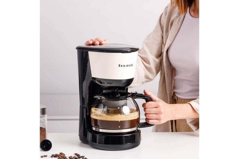 Kaffetrakter Taurus Verona Vintage 12 Kopper Krem - Krem - Husholdning - Kjøkkenmaskiner - Kaffemaskin & kaffetilbehør