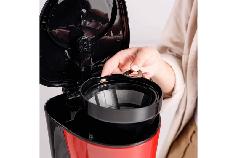 Kaffetrakter Taurus Verona Vintage 12 Kopper - Red - Husholdning - Kjøkkenmaskiner - Kaffemaskin & kaffetilbehør