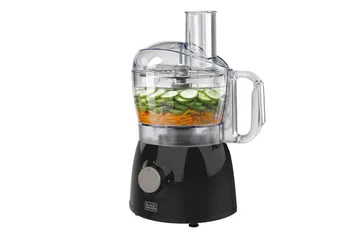 Matprosessor Black+Decker 600W Svart - Svart - Husholdning - Kjøkkenmaskiner - Blande & hakke