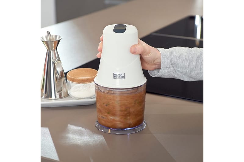 Minihakker Black+Decker 260W Hvit - Husholdning - Kjøkkenmaskiner - Blande & hakke