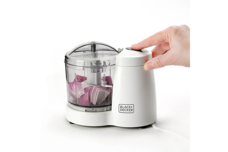 Minikutter Black+Decker 120W - Hvit - Husholdning - Kjøkkenmaskiner - Skjære & male