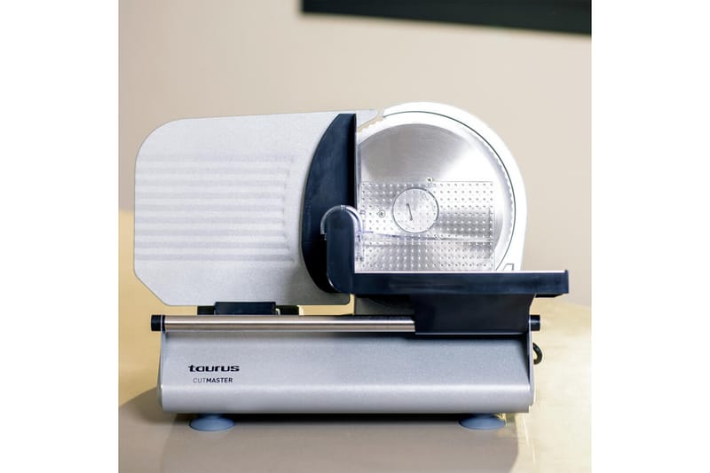 Skjæremaskin Taurus 150W 19 cm - Sølv - Husholdning - Kjøkkenmaskiner - Skjære & male