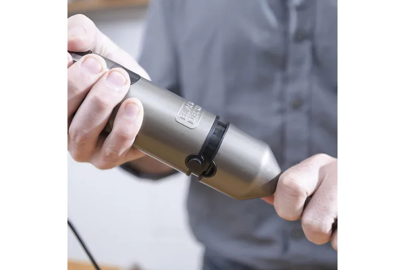 Stavmiksersett Black+Decker Brushed 1200W - Kullgrå|Svart - Husholdning - Kjøkkenmaskiner - Blande & hakke