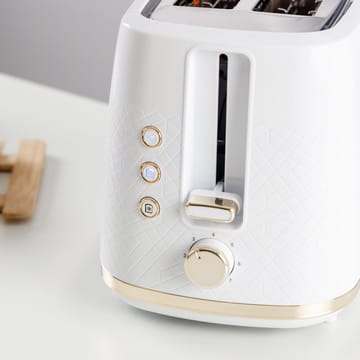 Brødrister Taurus Fusion Crunch langt spor hvit - hvit - Husholdning - Kjøkkenmaskiner - Varme & koke
