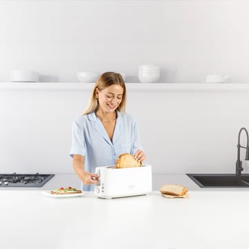Brødrister Taurus Toastissimo langt spor hvit - hvit - Husholdning - Kjøkkenmaskiner - Varme & koke