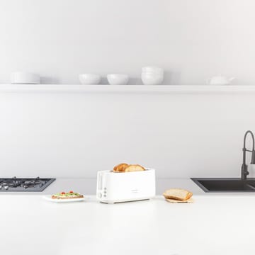 Brødrister Taurus Toastissimo langt spor hvit - hvit - Husholdning - Kjøkkenmaskiner - Varme & koke