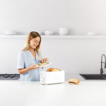 Brødrister Taurus Toastissimo langt spor hvit - hvit - Husholdning - Kjøkkenmaskiner - Varme & koke