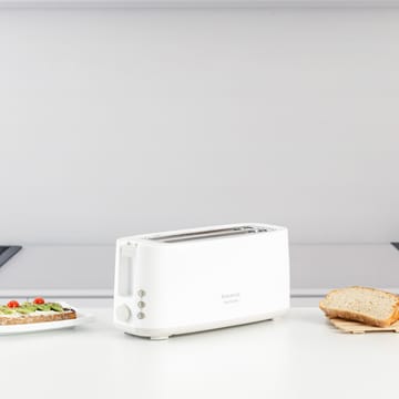 Brødrister Taurus Toastissimo langt spor hvit - hvit - Husholdning - Kjøkkenmaskiner - Varme & koke