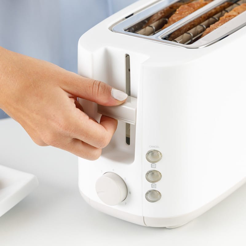 Brødrister Taurus Toastissimo langt spor hvit - hvit - Husholdning - Kjøkkenmaskiner - Varme & koke