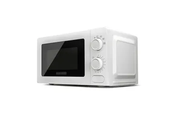 Mikrobølgeovn Black+Decker 700W 20L Hvit - Hvit - Husholdning - Kjøkkenmaskiner - Varme & koke