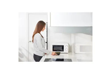 Mikrobølgeovn Black+Decker 700W 20L Hvit - Hvit - Husholdning - Kjøkkenmaskiner - Varme & koke