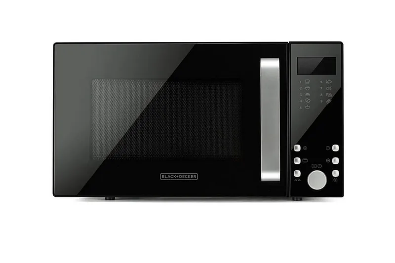 Mikrobølgeovn Black+Decker Digital 900W 23L Svart - Svart - Husholdning - Kjøkkenmaskiner - Varme & koke
