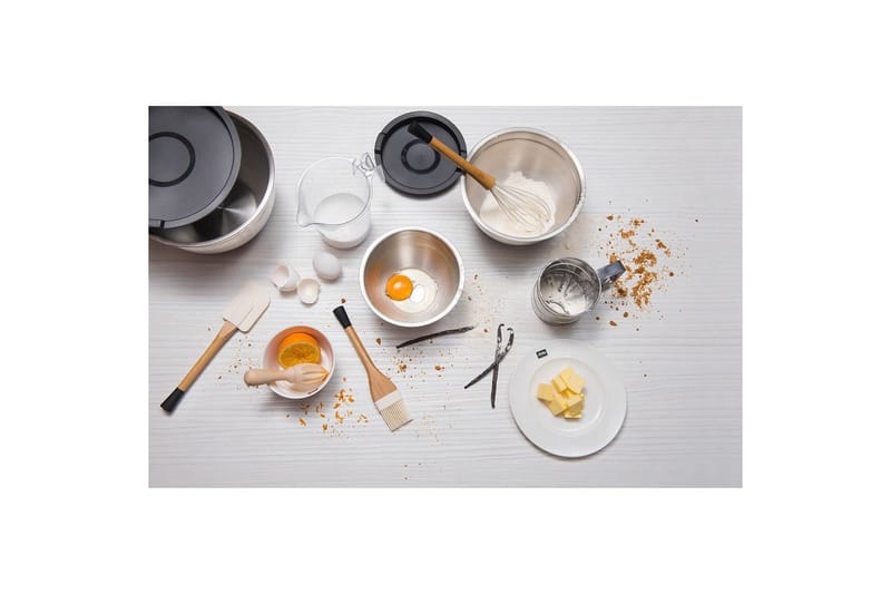 Bollsett Maku Stål 3 deler - Husholdning - Matlaging & Baking - Bakeredskaper - Blandeskåler