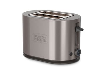 Brødrister Black+Decker 2 rom rustfritt 900W stål - Husholdning - Matlaging & Baking - Kjøkkenutstyr
