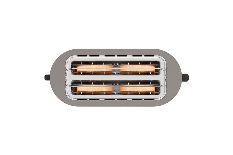 Brødrister Black+Decker 2 rom rustfritt stål - Sølv - Husholdning - Matlaging & Baking - Kjøkkenutstyr