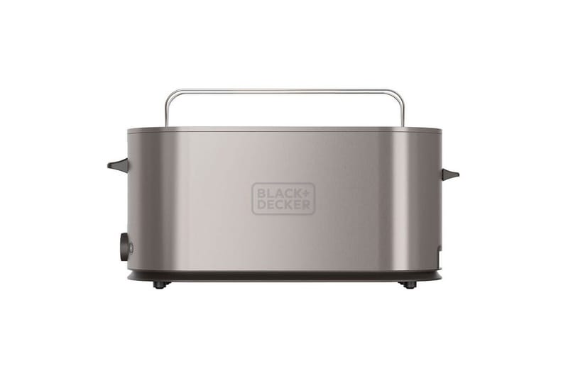Brødrister Black+Decker 2 rom rustfritt stål - Sølv - Husholdning - Matlaging & Baking - Kjøkkenutstyr