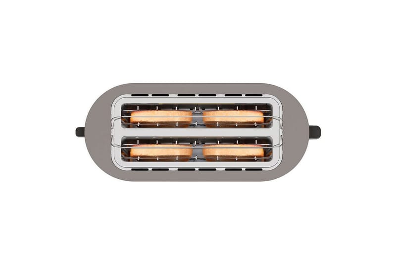 Brødrister Black+Decker 2 rom rustfritt stål - Sølv - Husholdning - Matlaging & Baking - Kjøkkenutstyr