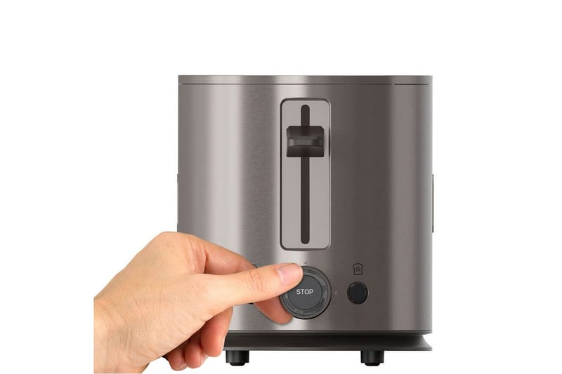 Brødrister Black+Decker 2 rom rustfritt stål - Sølv - Husholdning - Matlaging & Baking - Kjøkkenutstyr