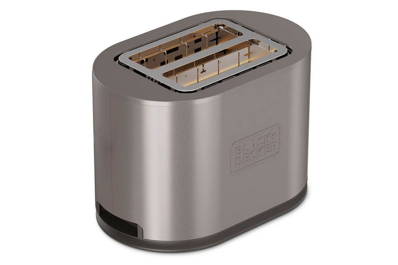 Brødrister Black+Decker 2 rom rustfritt stål - Sølv - Husholdning - Matlaging & Baking - Kjøkkenutstyr