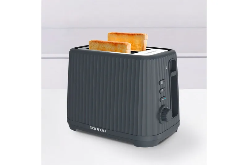 Brødrister Taurus Jonic Toast - Grå - Husholdning - Matlaging & Baking - Kjøkkenutstyr