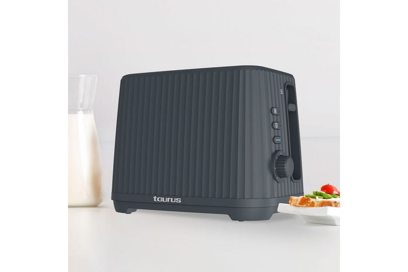 Brødrister Taurus Jonic Toast - Grå - Husholdning - Matlaging & Baking - Kjøkkenutstyr
