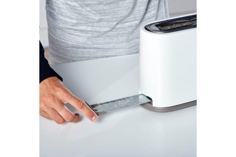 Brødrister Taurus Mytoast 1 Slot Hvit - Hvit - Husholdning - Matlaging & Baking - Kjøkkenutstyr