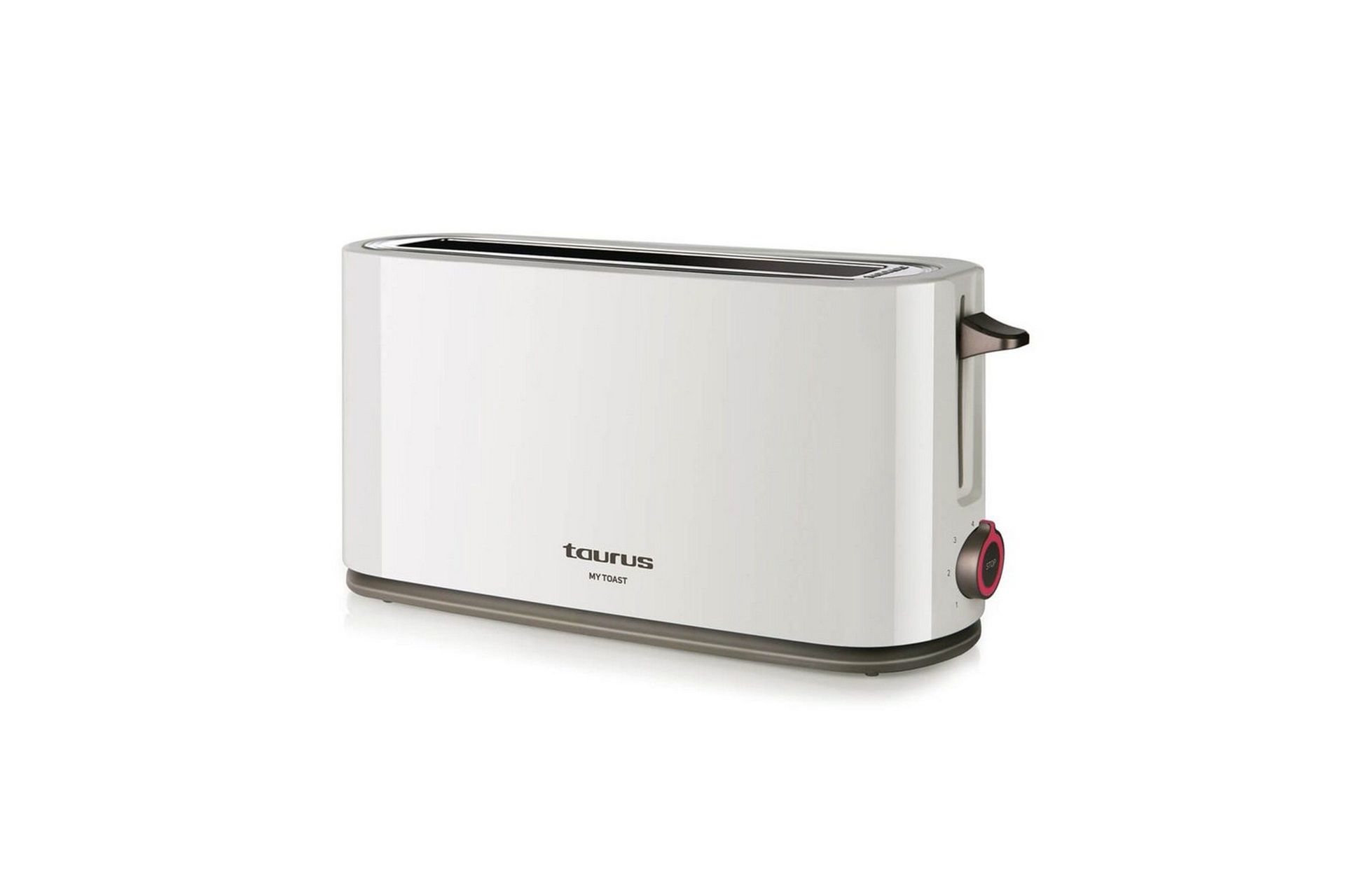 Brødrister Taurus Mytoast 1 Slot Hvit - Hvit