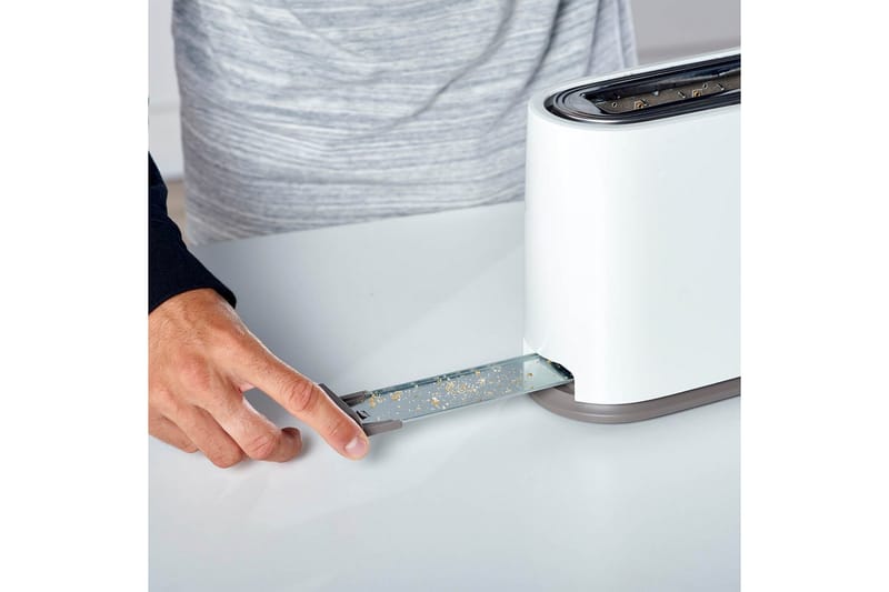 Brødrister Taurus Mytoast 1 Slot Hvit - Hvit - Husholdning - Matlaging & Baking - Kjøkkenutstyr