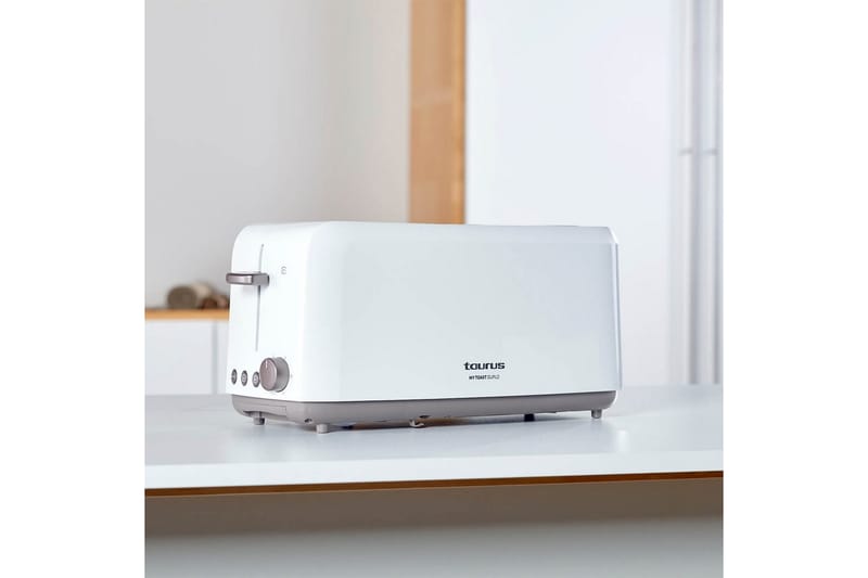 Brødrister Taurus Mytoast Duplo 2 Rom Hvit - Hvit - Husholdning - Matlaging & Baking - Kjøkkenutstyr