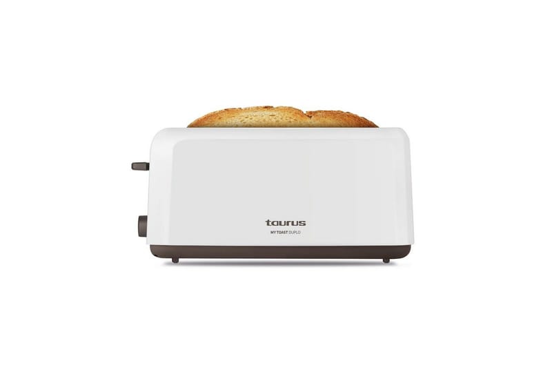 Brødrister Taurus Mytoast Duplo 2 Rom Hvit - Hvit - Husholdning - Matlaging & Baking - Kjøkkenutstyr
