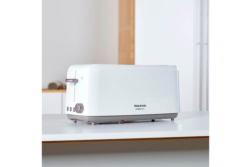 Brødrister Taurus Mytoast Duplo 2 Rom Hvit - Hvit - Husholdning - Matlaging & Baking - Kjøkkenutstyr