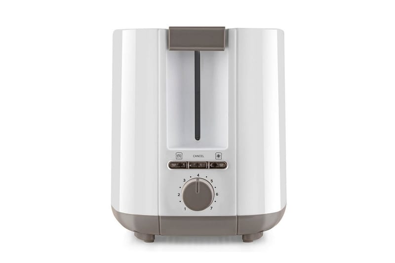 Brødrister Taurus Mytoast II 2 Spalter Hvit - Sølv - Husholdning - Matlaging & Baking - Kjøkkenutstyr