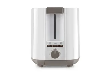 Brødrister Taurus Mytoast II 2 Spalter Hvit - Sølv - Husholdning - Matlaging & Baking - Kjøkkenutstyr